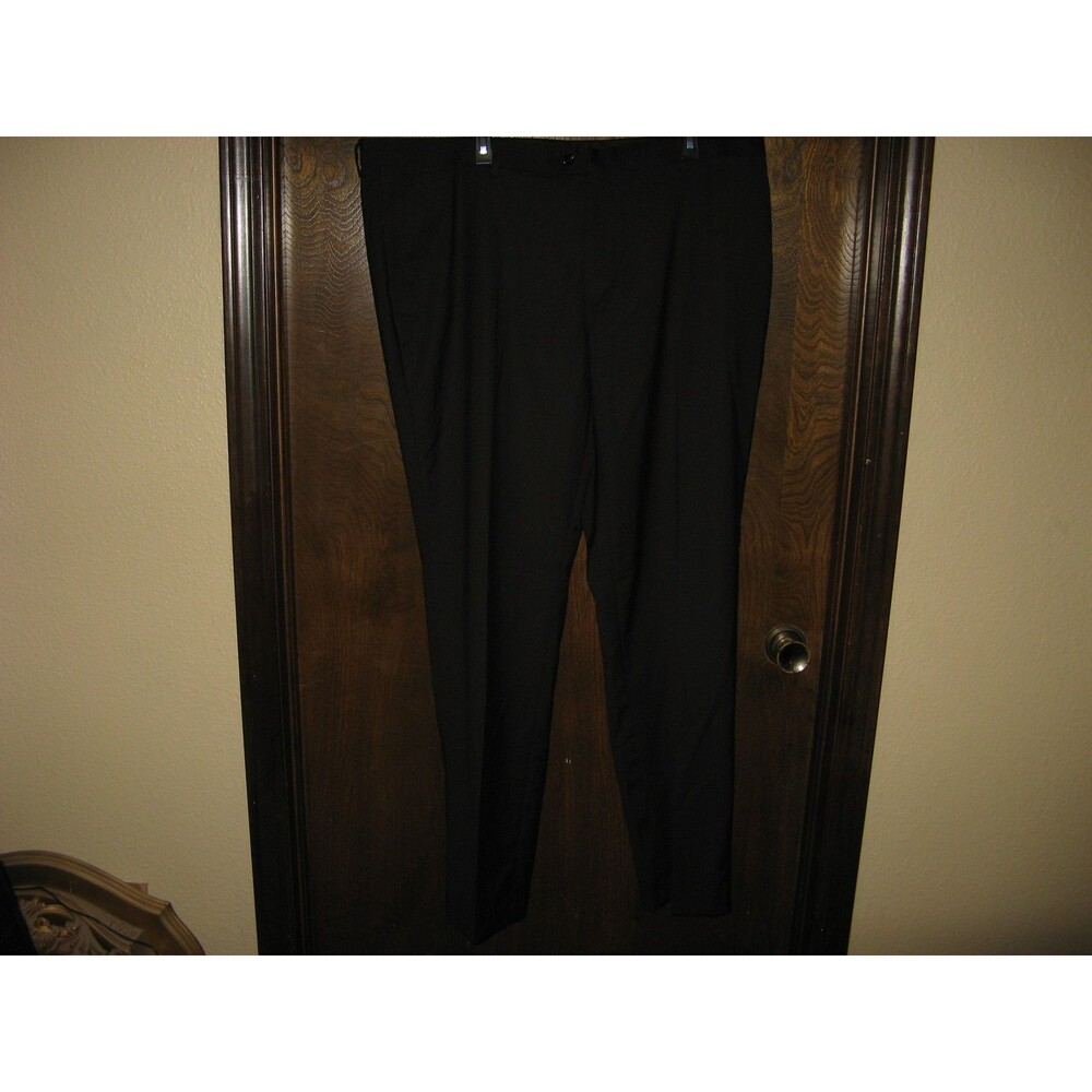 Mens Tazzio Tailored Fit Trousers Slacks Pants Black Size 44  NWOT